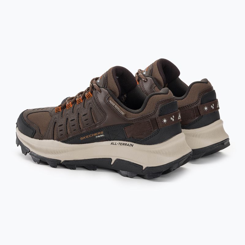 SKECHERS Equalizer 5.0 Trail Solix καφέ/πορτοκαλί ανδρικά παπούτσια πεζοπορίας 3