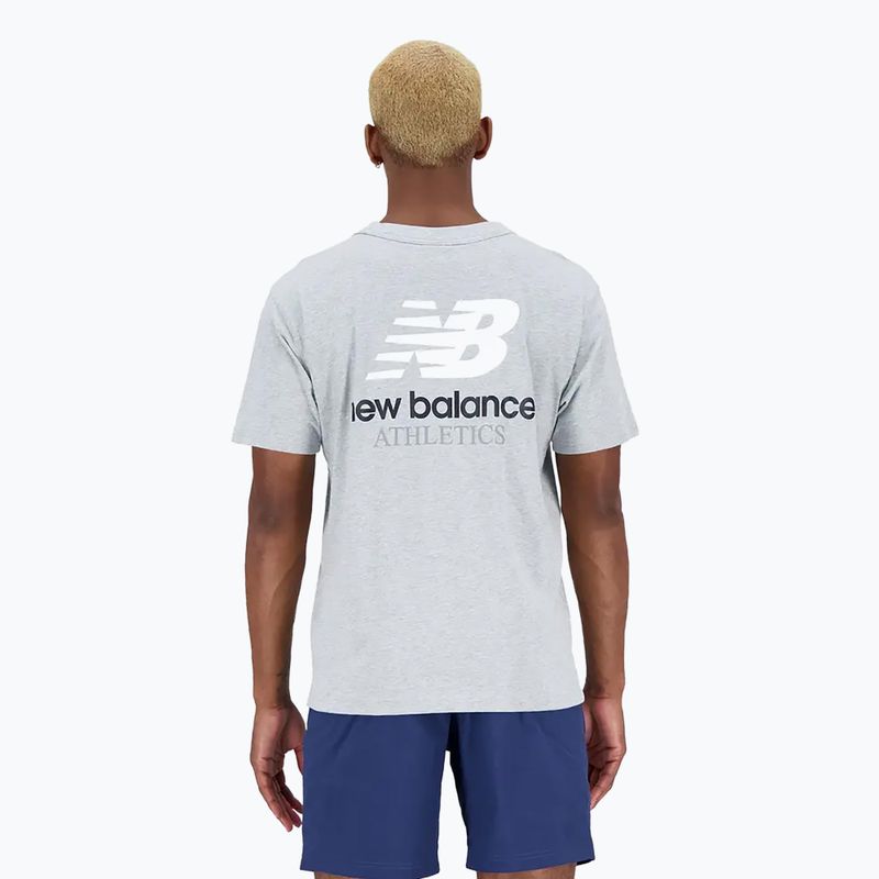 Ανδρικό μπλουζάκι New Balance Athletics Remastered Graphic grey 3