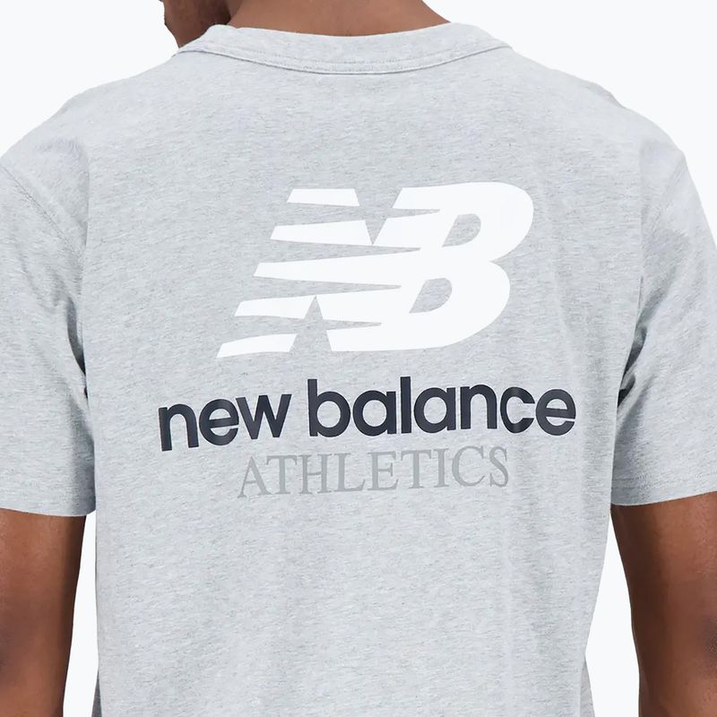 Ανδρικό μπλουζάκι New Balance Athletics Remastered Graphic grey 6