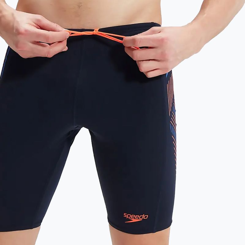 Ανδρικά μαγιό Speedo Tech Panel navy/orange 12