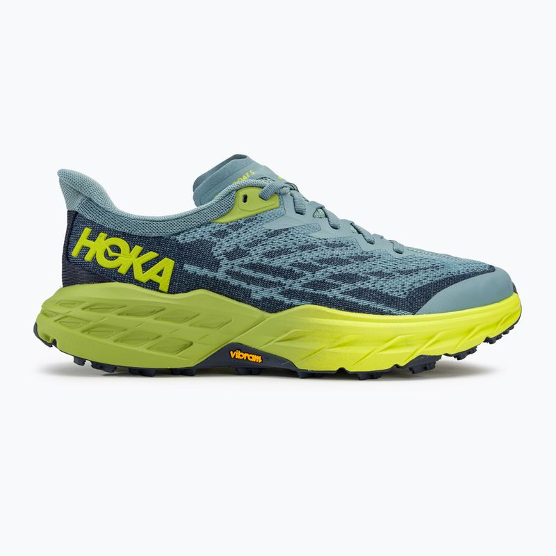 Ανδρικά παπούτσια τρεξίματος HOKA Speedgoat 5 stone blue/dark citron 2