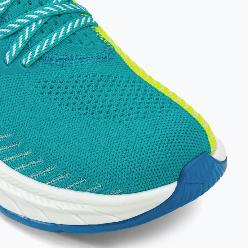 Γυναικεία παπούτσια για τρέξιμο HOKA Carbon X 3 μπλε-κίτρινο 1123193-CEPR 9