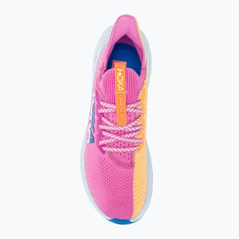 Γυναικεία παπούτσια τρεξίματος HOKA Carbon X 3 cyclamen/impala 6