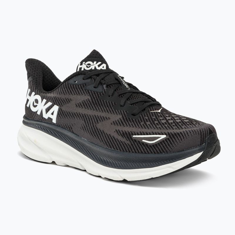 HOKA ανδρικά παπούτσια για τρέξιμο Clifton 9 μαύρο 1127895-BWHT