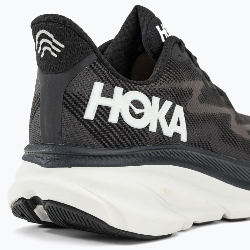 HOKA ανδρικά παπούτσια για τρέξιμο Clifton 9 μαύρο 1127895-BWHT 9