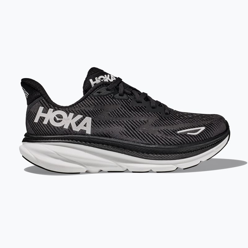 Γυναικεία παπούτσια τρεξίματος HOKA Clifton 9 μαύρο/λευκό 9