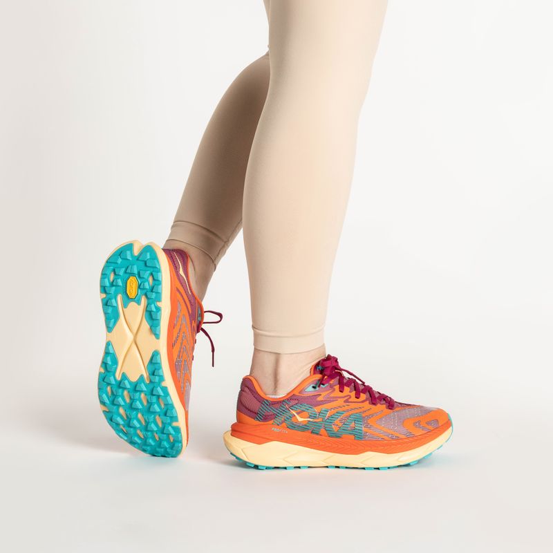 Γυναικεία παπούτσια για τρέξιμο HOKA Tecton X 2 cherries jubilee/flame 2