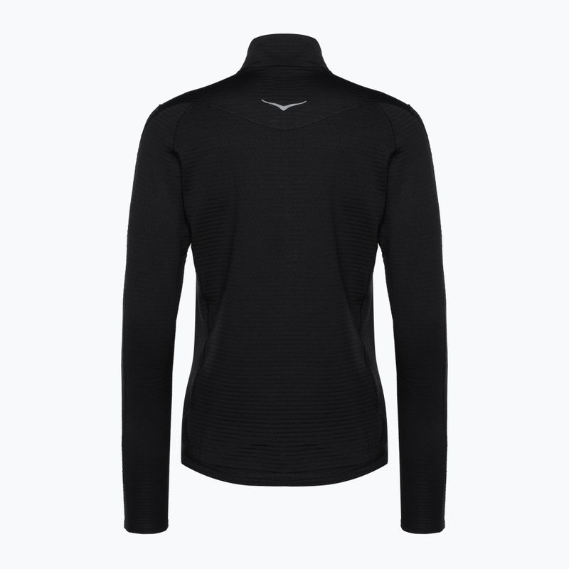 Γυναικείο φούτερ για τρέξιμο HOKA 1/2 Zip black 2