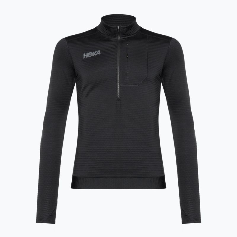 Ανδρικό φούτερ για τρέξιμο HOKA 1/2 Zip black