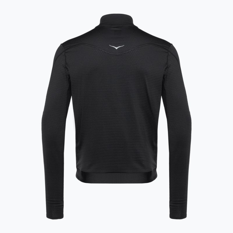 Ανδρικό φούτερ για τρέξιμο HOKA 1/2 Zip black 2