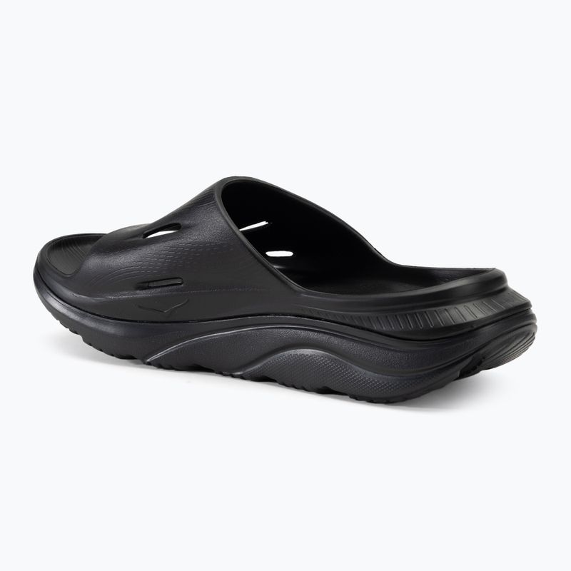 Παιδικές παντόφλες HOKA Ora Recovery Slide 3 black/black 3