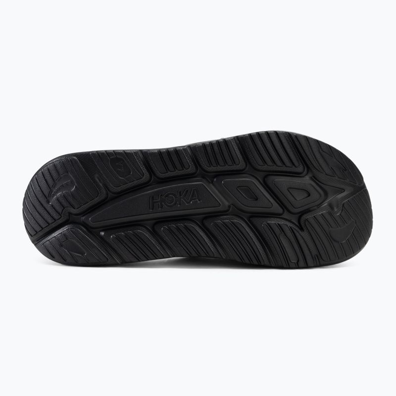 Παιδικές παντόφλες HOKA Ora Recovery Slide 3 black/black 4