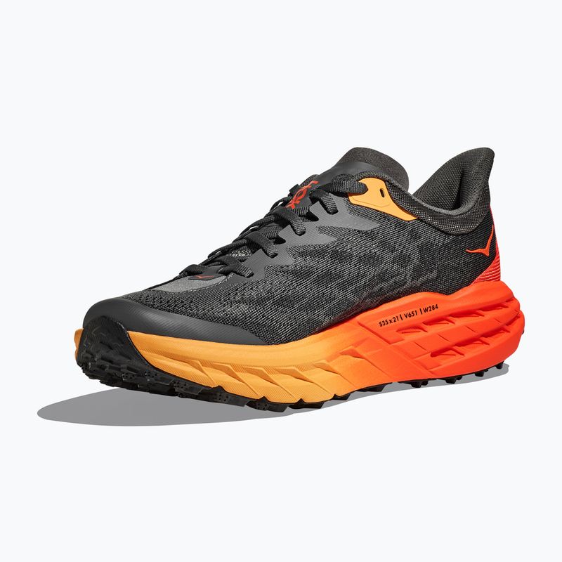 Ανδρικά παπούτσια τρεξίματος HOKA Speedgoat 5 castlerock/flame 16