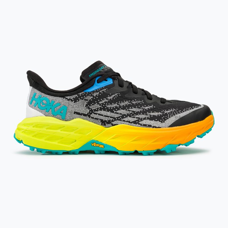 Γυναικεία παπούτσια τρεξίματος HOKA Speedgoat 5 black/evening primrose 2