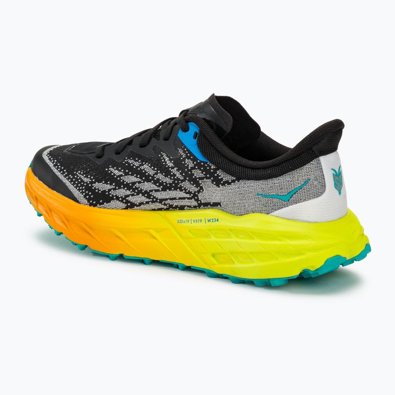 Γυναικεία παπούτσια τρεξίματος HOKA Speedgoat 5 black/evening primrose 3