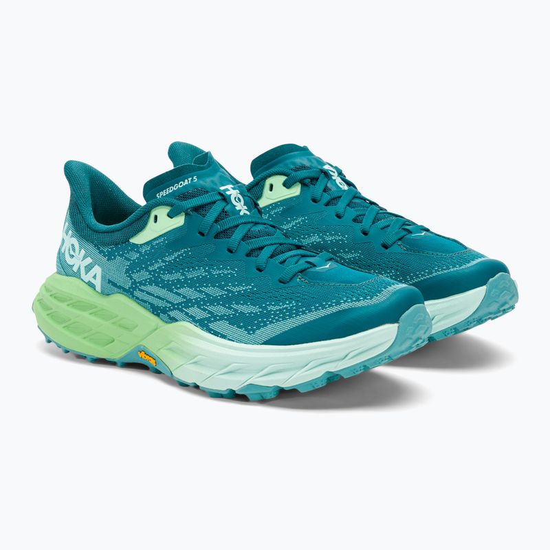 Γυναικεία παπούτσια για τρέξιμο HOKA Speedgoat 5 deep lagoon/ocean mist 4