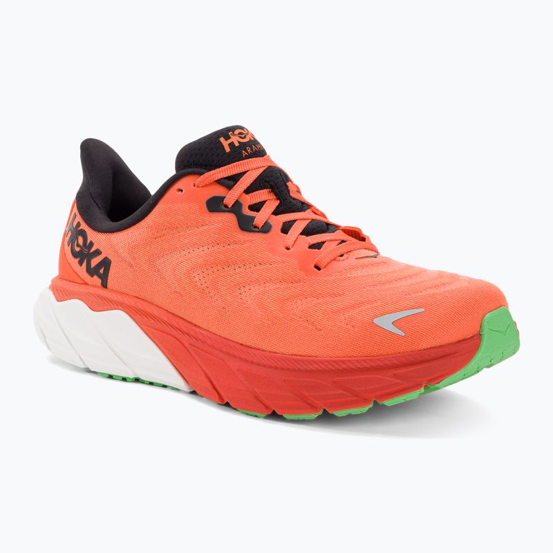 Ανδρικά παπούτσια για τρέξιμο HOKA Arahi 6 flame/μαύρο