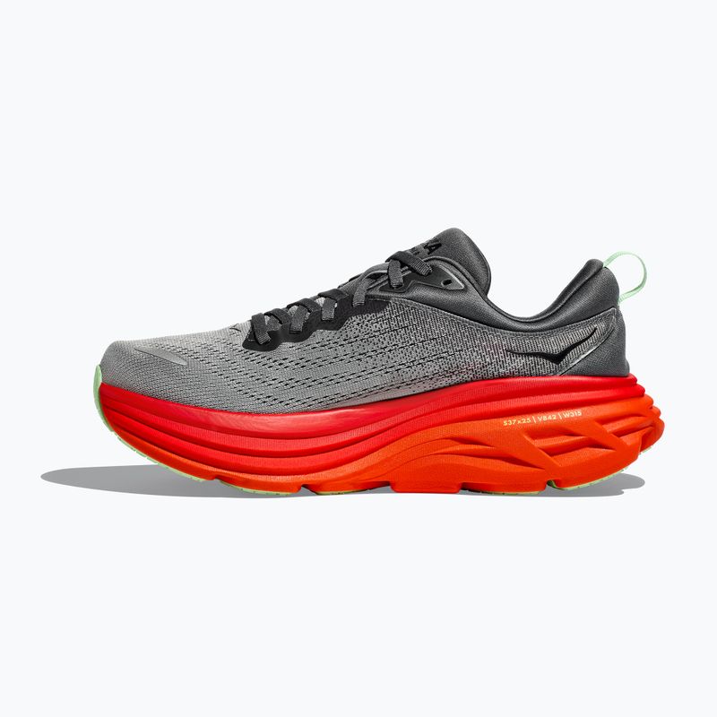 Ανδρικά παπούτσια HOKA Bondi 8 castlerock/flame running shoes 9