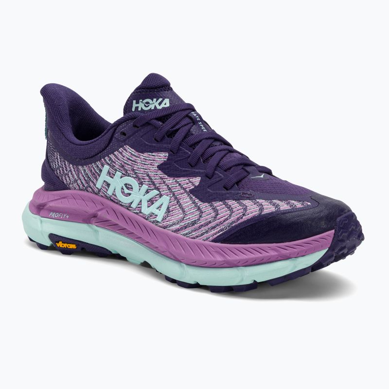 Γυναικεία παπούτσια για τρέξιμο HOKA Mafate Speed 4 night sky/orchid flower