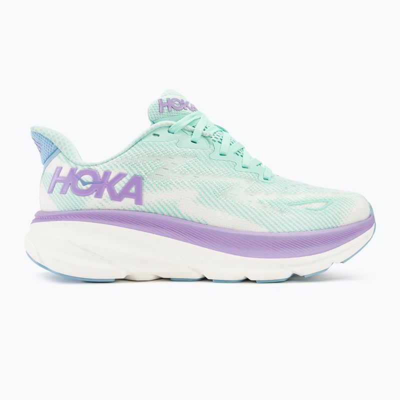 Γυναικεία παπούτσια τρεξίματος HOKA Clifton 9 Wide sunlit ocean/lilac mist 3