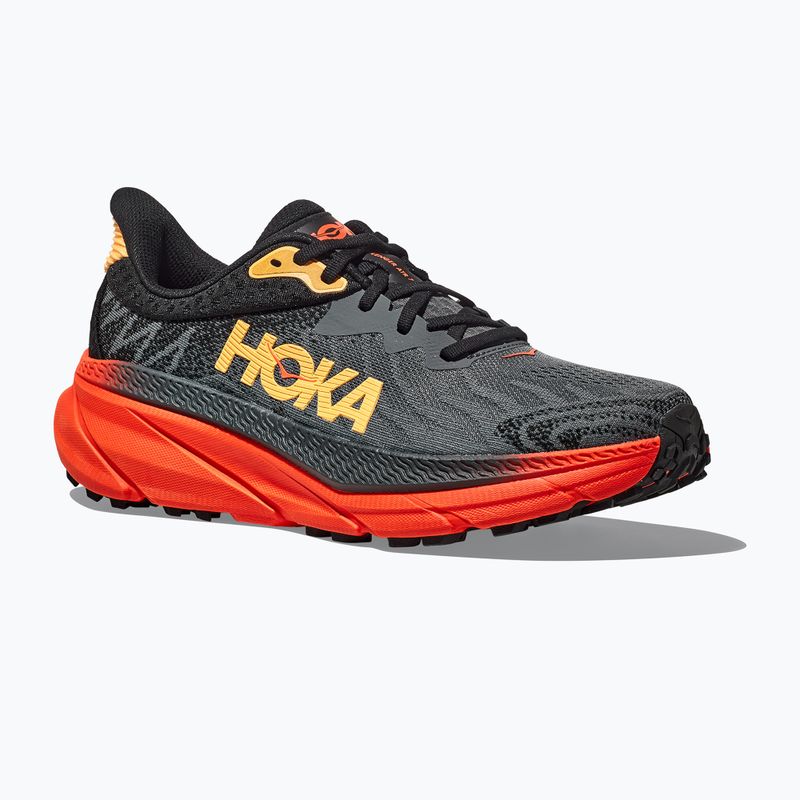 HOKA Challenger ATR 7 castlerock/flame ανδρικά παπούτσια για τρέξιμο 11