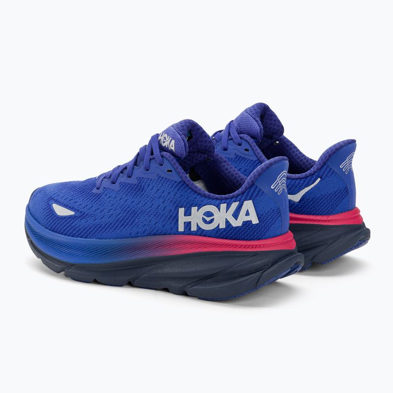 Γυναικεία παπούτσια για τρέξιμο HOKA Clifton 9 GTX εκθαμβωτικό μπλε/απογευματινό ουρανό 3