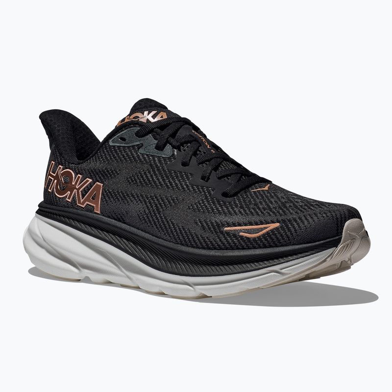 Γυναικεία παπούτσια για τρέξιμο HOKA Clifton 9 black/rose gold 8