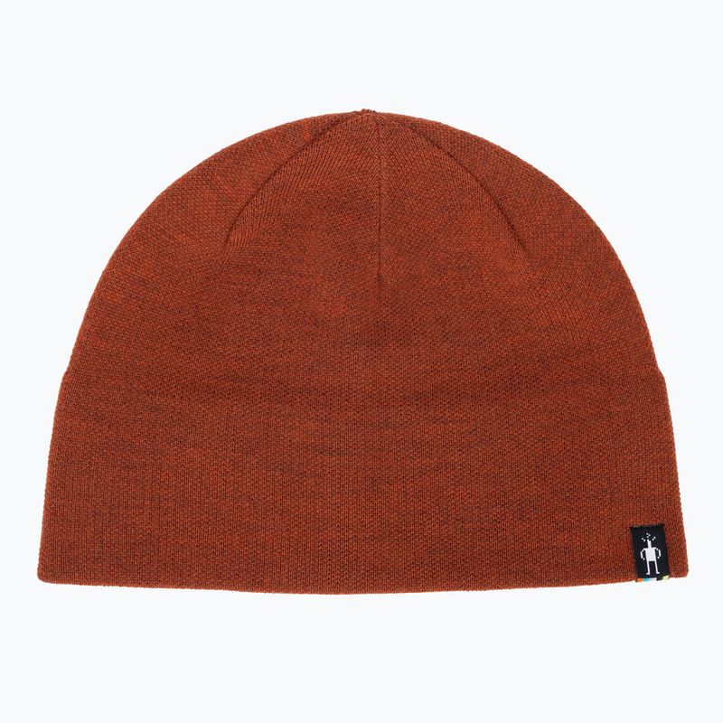 Smartwool χειμερινός σκούφος The Lid pecan brown heather