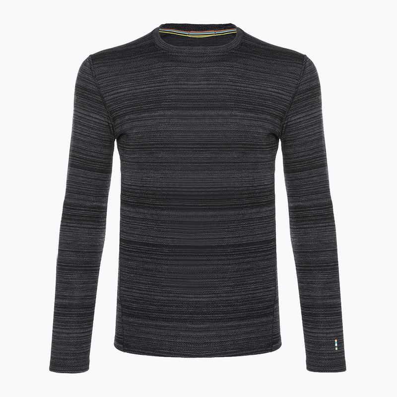 Ανδρικό Smartwool Merino 250 Baselayer Crew Boxed thermal T-shirt μαύρο χρώμα shift