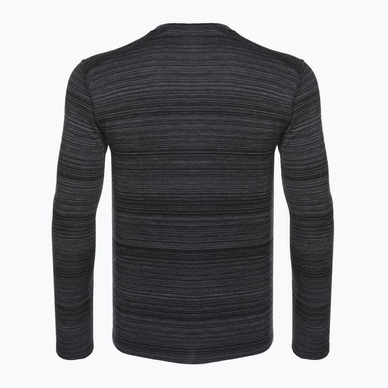 Ανδρικό Smartwool Merino 250 Baselayer Crew Boxed thermal T-shirt μαύρο χρώμα shift 2