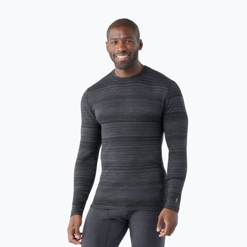 Ανδρικό Smartwool Merino 250 Baselayer Crew Boxed thermal T-shirt μαύρο χρώμα shift 6