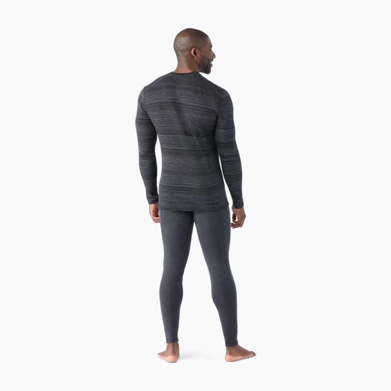 Ανδρικό Smartwool Merino 250 Baselayer Crew Boxed thermal T-shirt μαύρο χρώμα shift 7