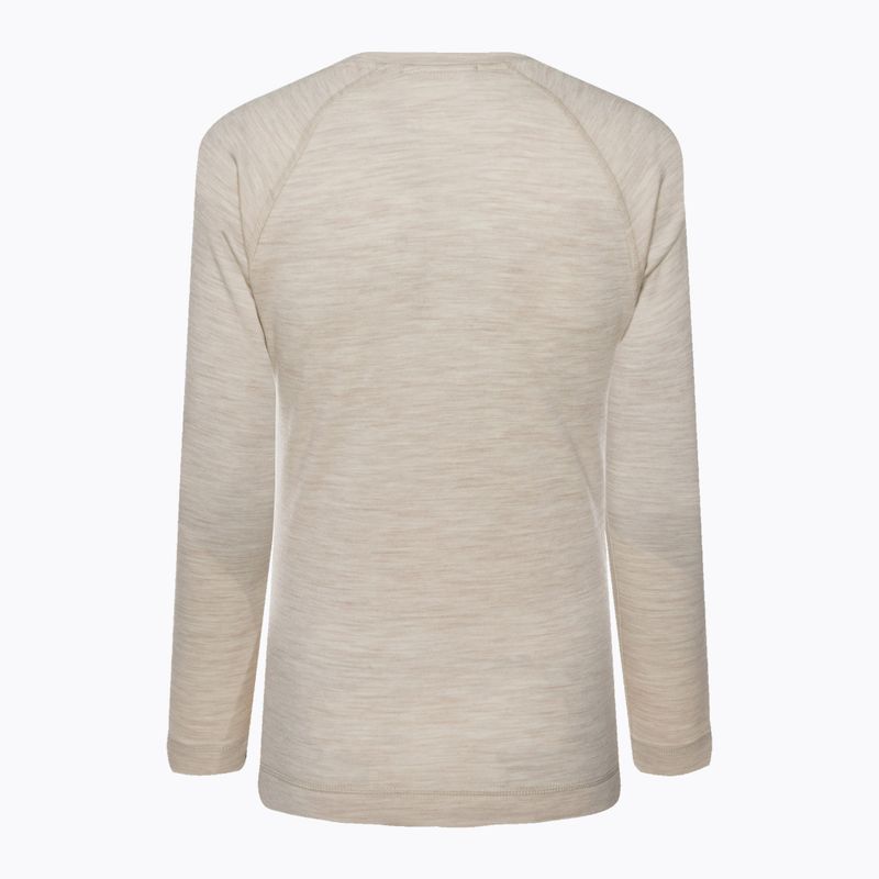 Γυναικείο Smartwool Merino 250 Baselayer Crew Boxed almond heather thermal T-shirt 4