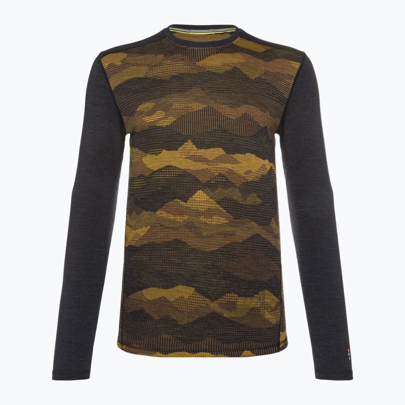 Ανδρικό Smartwool Merino 250 Baselayer Crew Boxed thermal T-shirt charcoal mtn scape 3