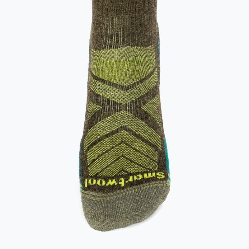 Smartwool Hike Light Cushion Winding Trail Crew στρατιωτικές κάλτσες trekking olive 4