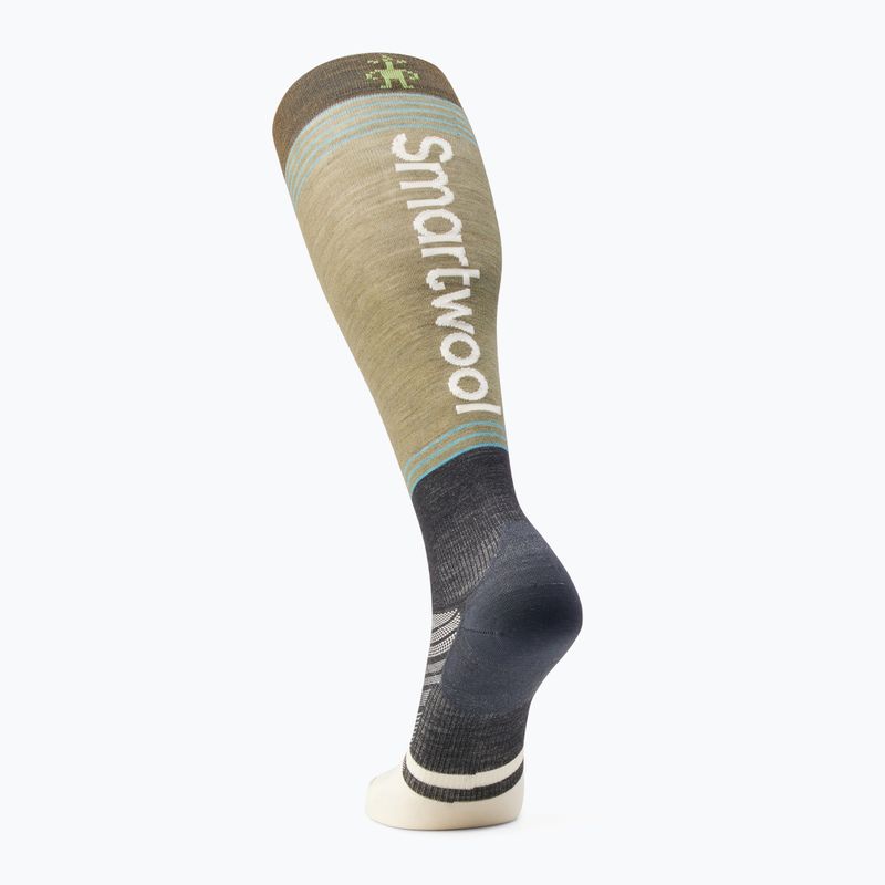 Smartwool Ski Zero Cushion Logo OTC χειμερινές κάλτσες moss 2