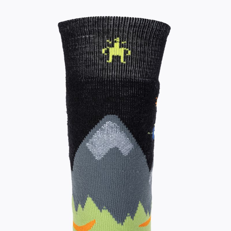 Smartwool παιδικές κάλτσες Wintersport Full Cushion Mountain Moose Pattern OTC μαύρο 4