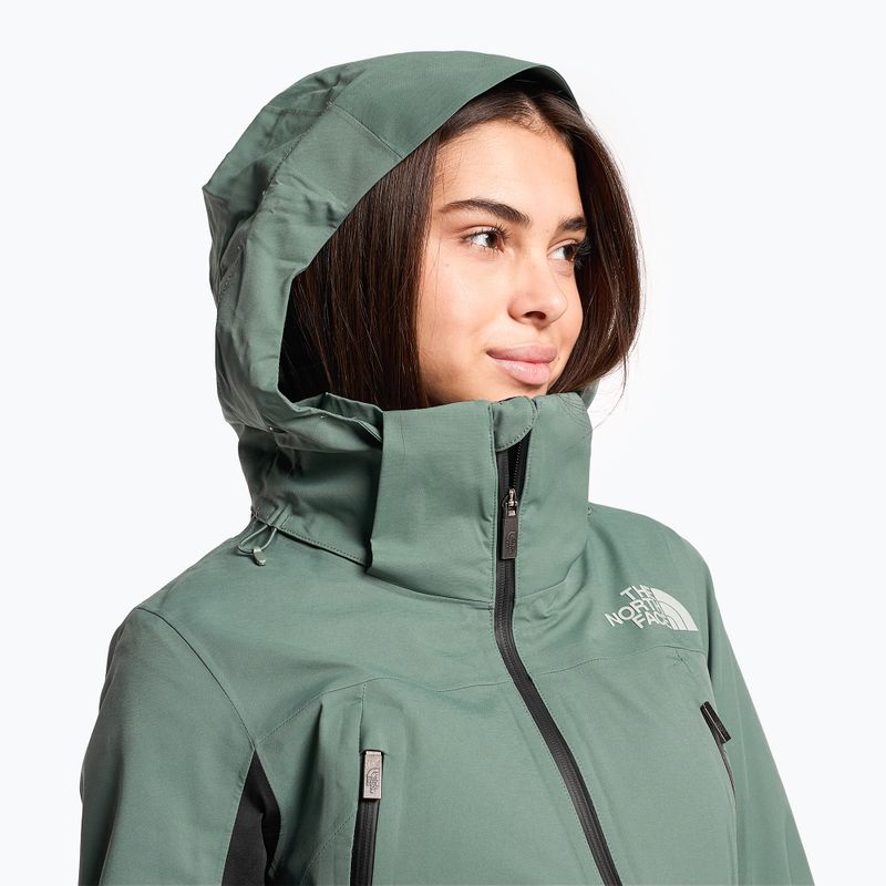 Γυναικείο μπουφάν σκι The North Face Lenado dark sage 3