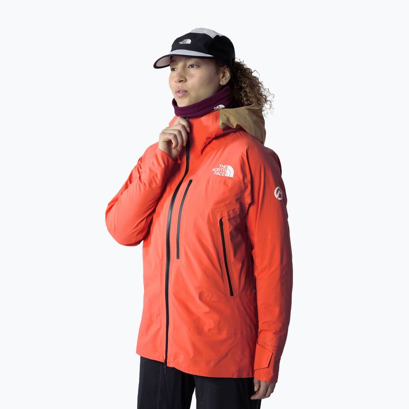 Γυναικείο μπουφάν σκι The North Face Summit Stimson Futurelight radiant orange/almond butter 4