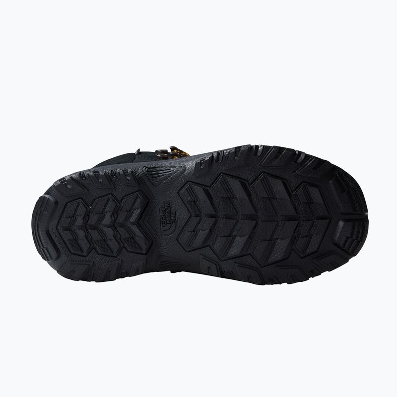 Παιδικά παπούτσια πεζοπορίας The North Face Chilkat V Lace WP black/black 11