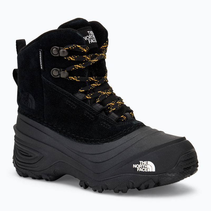 Παιδικά παπούτσια πεζοπορίας The North Face Chilkat V Lace WP black/black