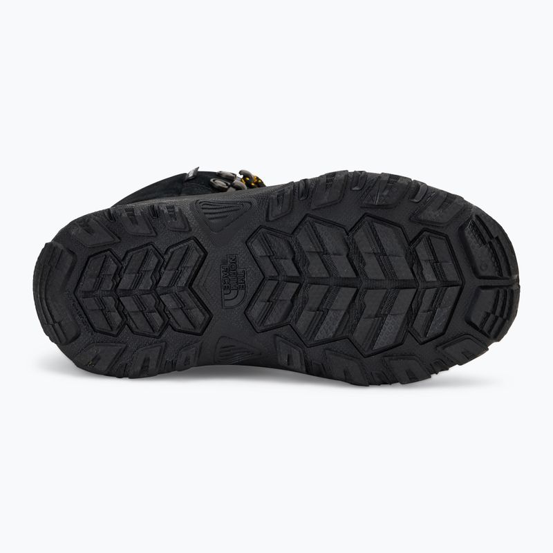 Παιδικά παπούτσια πεζοπορίας The North Face Chilkat V Lace WP black/black 4