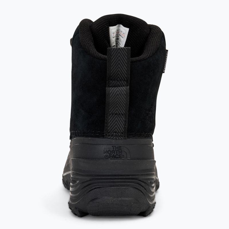 Παιδικά παπούτσια πεζοπορίας The North Face Chilkat V Lace WP black/black 6