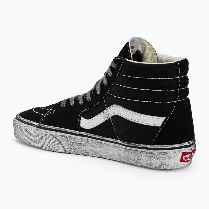 Παπούτσια Vans SK8-Hi Stressed black/white 3