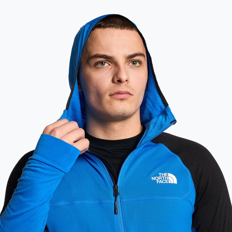 Ανδρικό The North Face Bolt Polartec Fleece Hoodie οπτικό μπλε/μαύρο 5