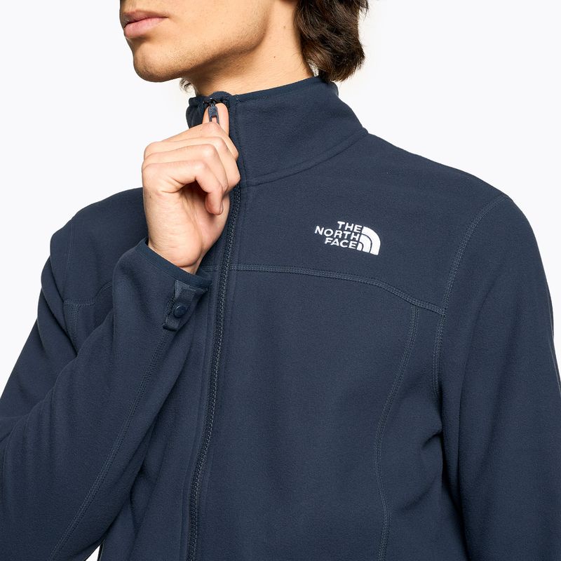 Ανδρικό fleece φούτερ The North Face 100 Glacier Full Zip summit navy 4