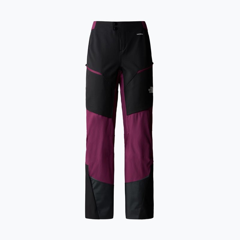 The North Face Dawn Turn Hybrid boysenberry/μαύρο γυναικείο παντελόνι σκι