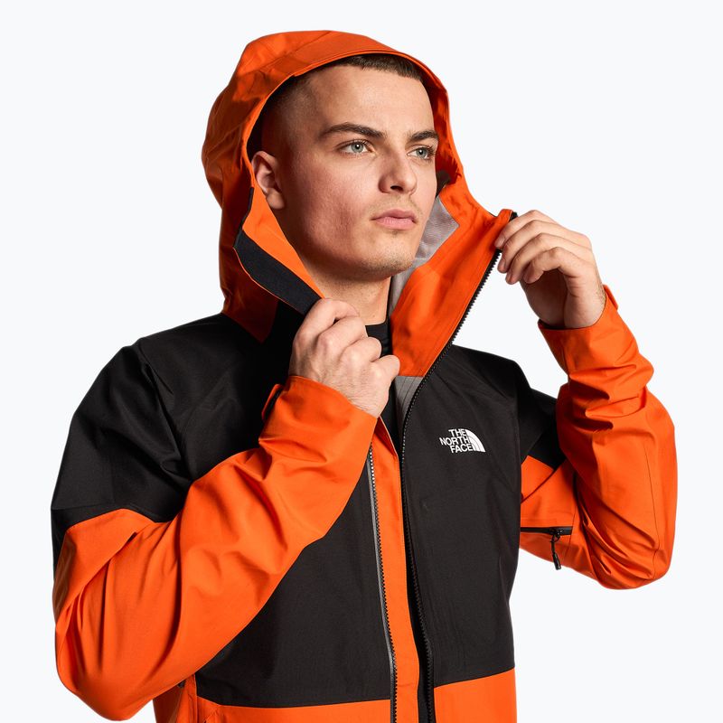 Ανδρικό softshell μπουφάν The North Face Jazzi Gtx κόκκινο πορτοκαλί/μαύρο 5