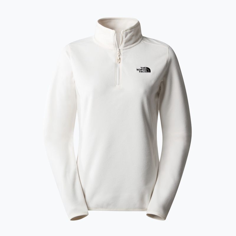 Γυναικείο fleece φούτερ The North Face 100 Glacier 1/4 Zip γαρδένια λευκό 4