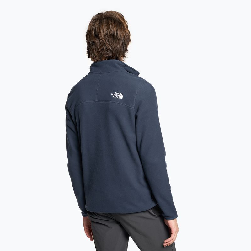 Ανδρικό fleece φούτερ The North Face 100 Glacier 1/4 Zip summit navy 2